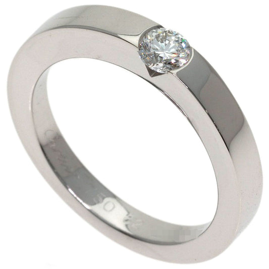 Cartier Date with Diamond 52 Ring 18k White Gold