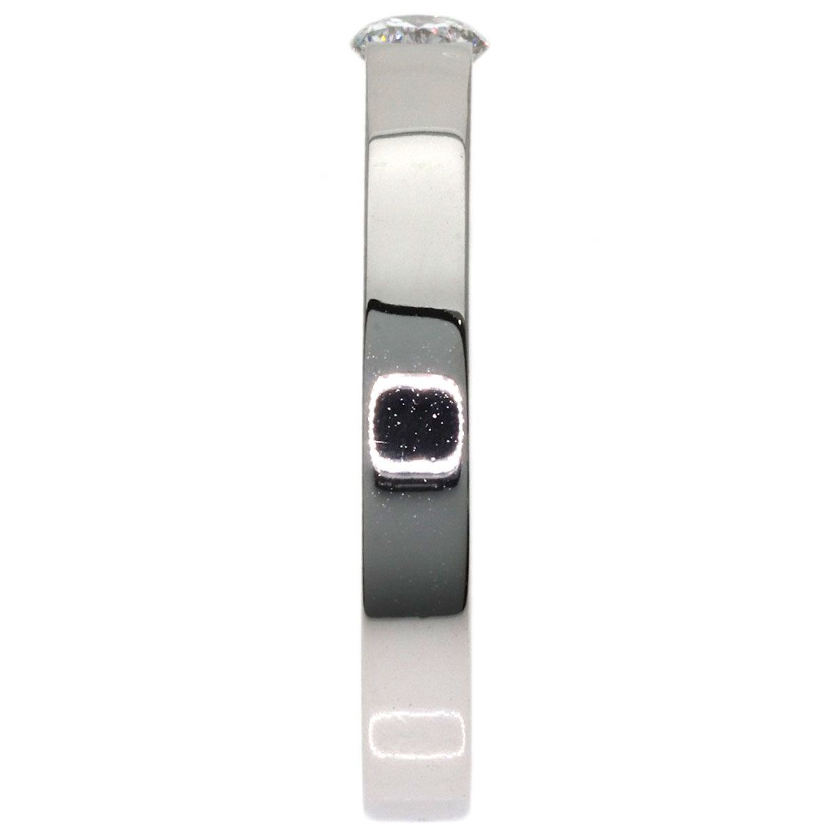Cartier Date with Diamond 52 Ring 18k White Gold — view 3