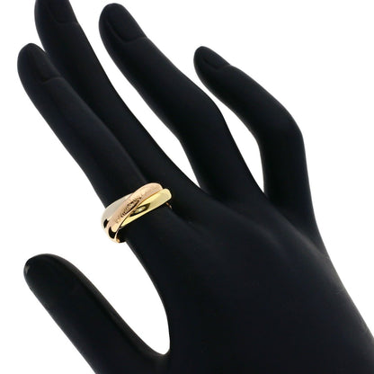 Cartier Trinity 50 Ring 18k Yellow Gold 18k Pink White — view 4