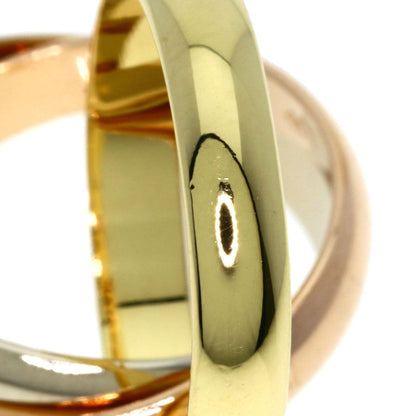 Cartier Trinity 50 Ring 18k Yellow Gold 18k Pink White — view 5