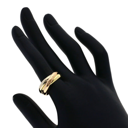 Cartier Trinity 53 Ring 18k Yellow Gold 18k Pink White — view 5