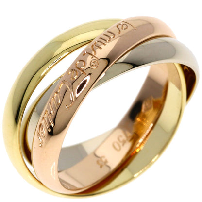 Cartier Trinity 53 Ring 18k Yellow Gold 18k Pink White — view 2