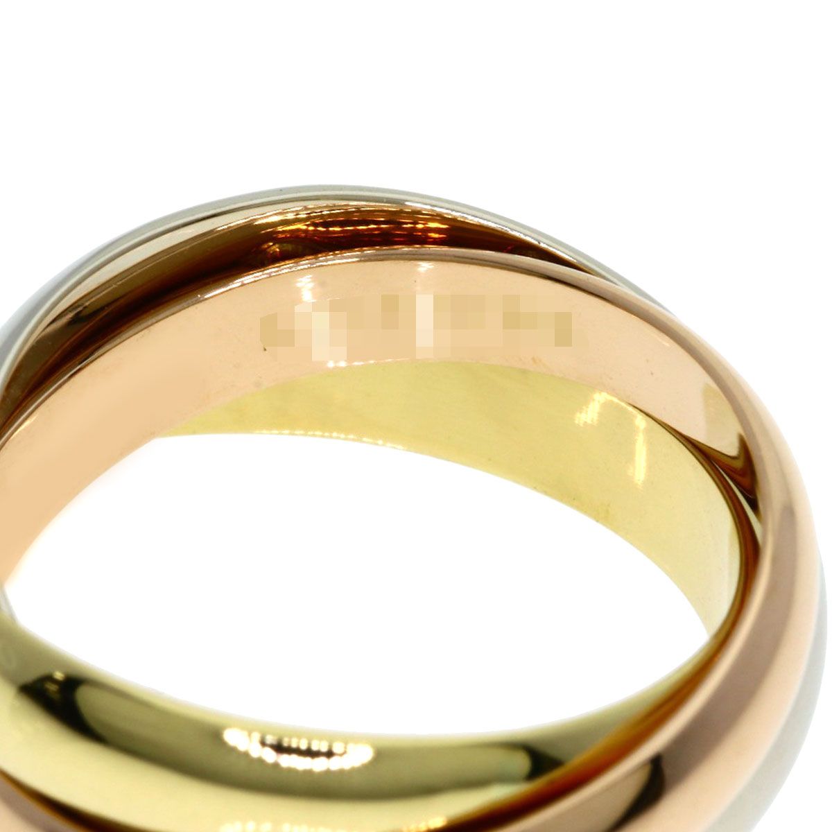 Cartier Trinity 51 Ring 18k Yellow Gold 18k Pink White — view 4