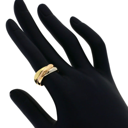 Cartier Trinity 50 Ring 18k Yellow Gold 18k Pink White — view 4