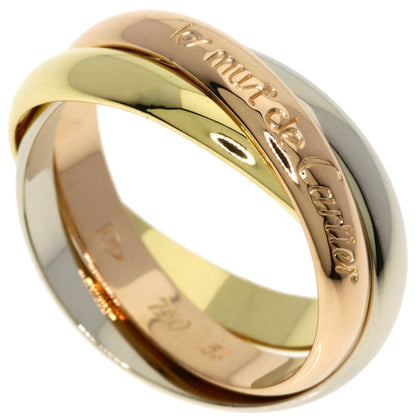 Cartier Trinity 54 Ring 18k Yellow Gold 18k Pink White