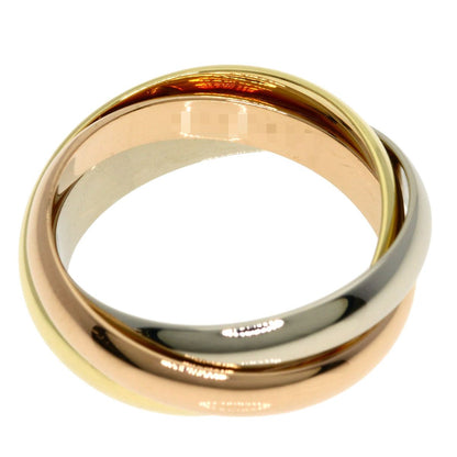 Cartier Trinity 54 Ring 18k Yellow Gold 18k Pink White — view 4