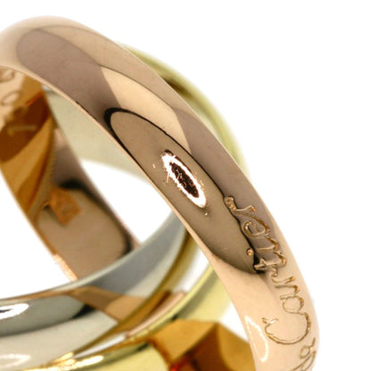 Cartier Trinity 49 Ring 18k Yellow Gold 18k Pink White — view 5