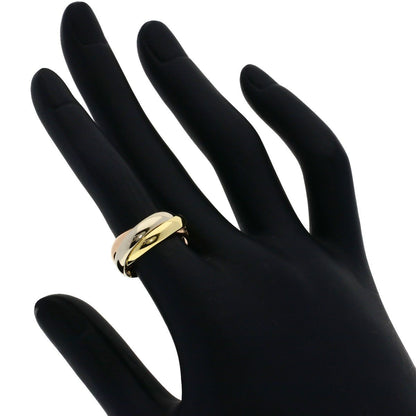 Cartier Trinity 49 Ring 18k Yellow Gold 18k Pink White — view 4