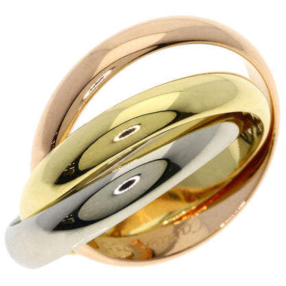 Cartier Trinity MM 53 Ring 18k Yellow Gold 18k Pink White — view 2