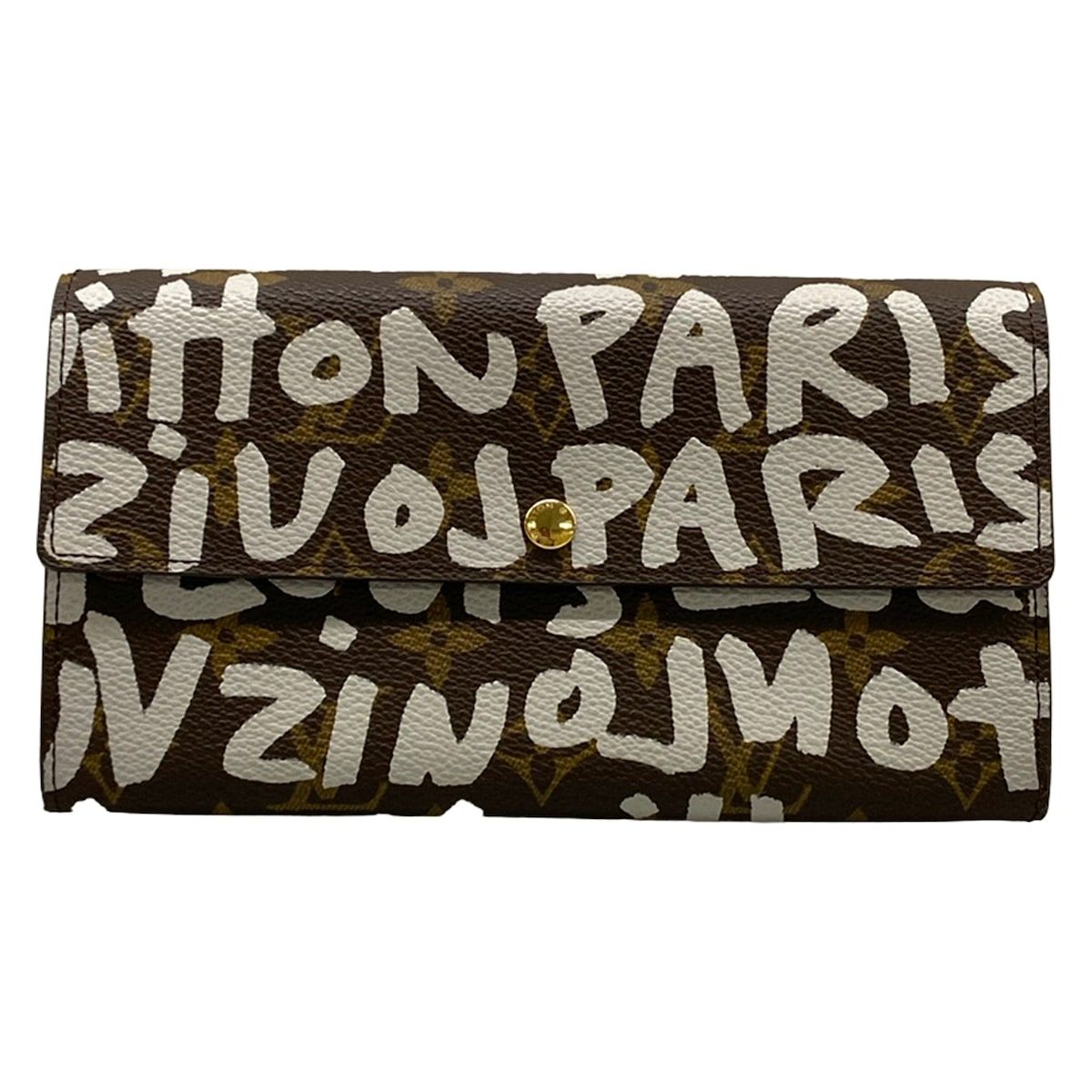 Louis Vuitton Wallet Graffiti Pochette Porte-Monnaie Cles Argen