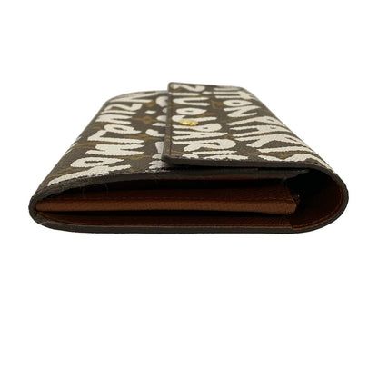 Louis Vuitton Wallet Graffiti Pochette Porte-Monnaie Cles Argen — view 9