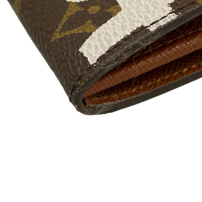 Louis Vuitton Wallet Graffiti Pochette Porte-Monnaie Cles Argen — view 8