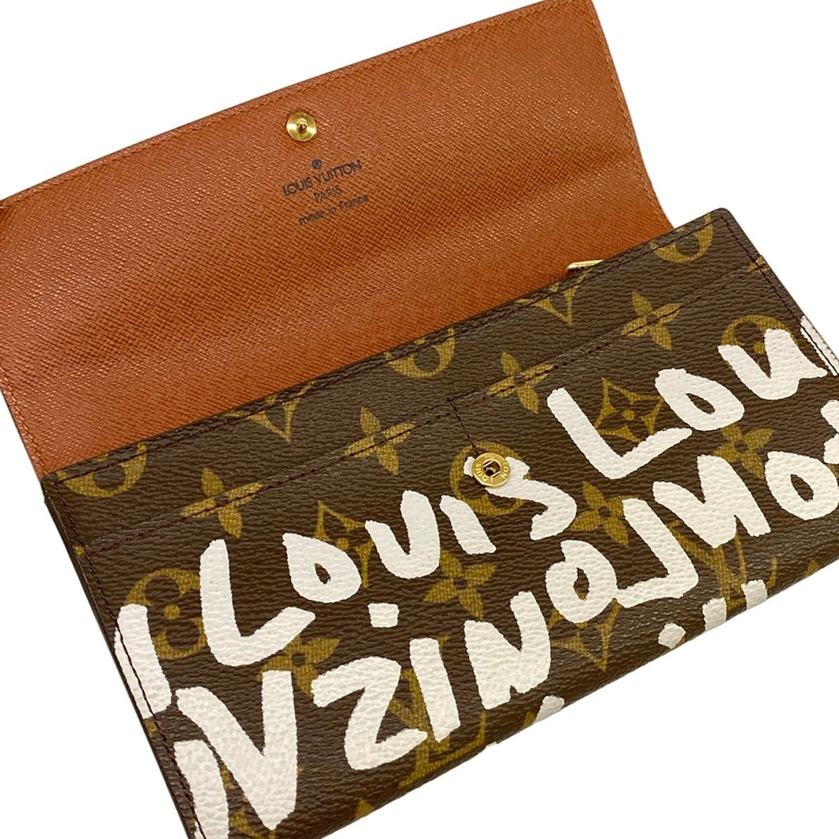 Louis Vuitton Wallet Graffiti Pochette Porte-Monnaie Cles Argen — view 3