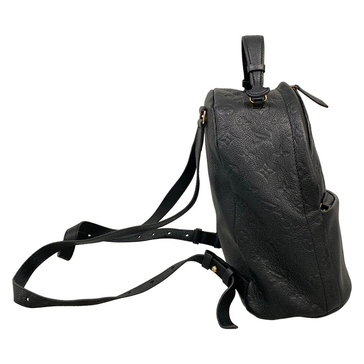 Louis Vuitton Backpack Monogram Empreinte Sorbonne Noir Leather — view 2