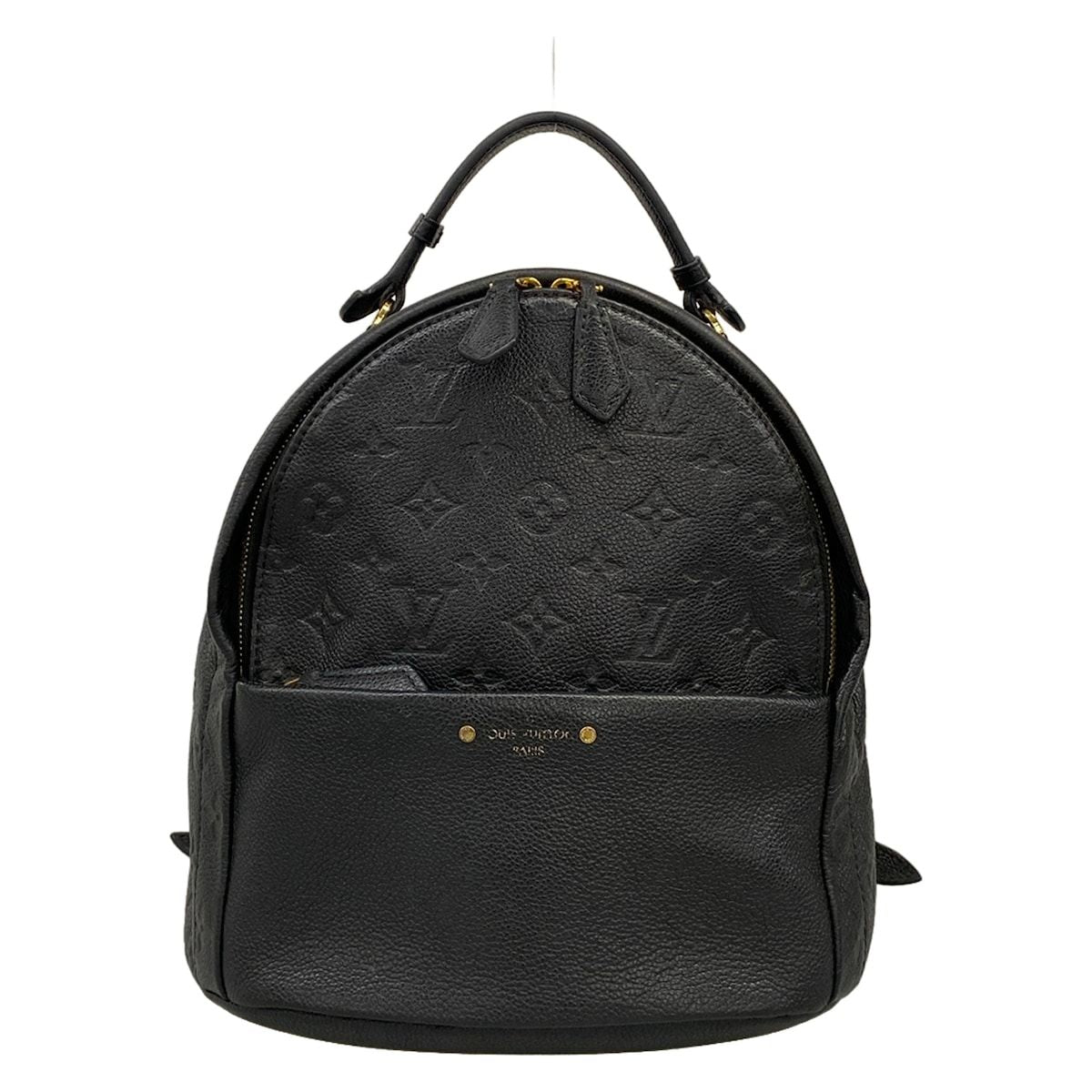 Louis Vuitton Backpack Monogram Empreinte Sorbonne Noir Leather