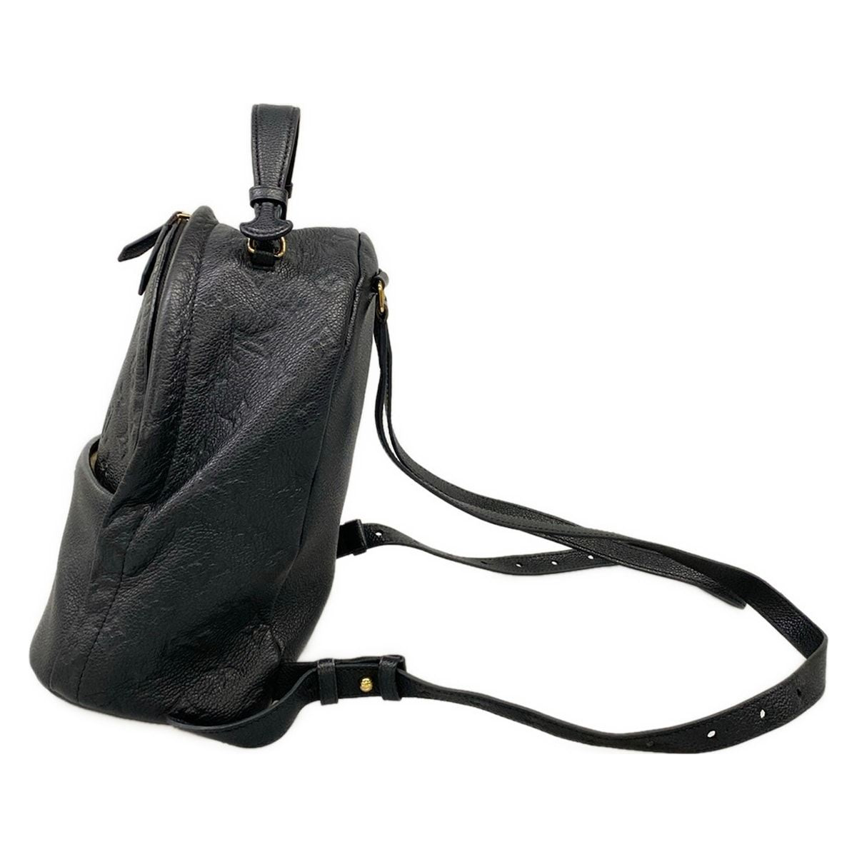 Louis Vuitton Backpack Monogram Empreinte Sorbonne Noir Leather — view 4