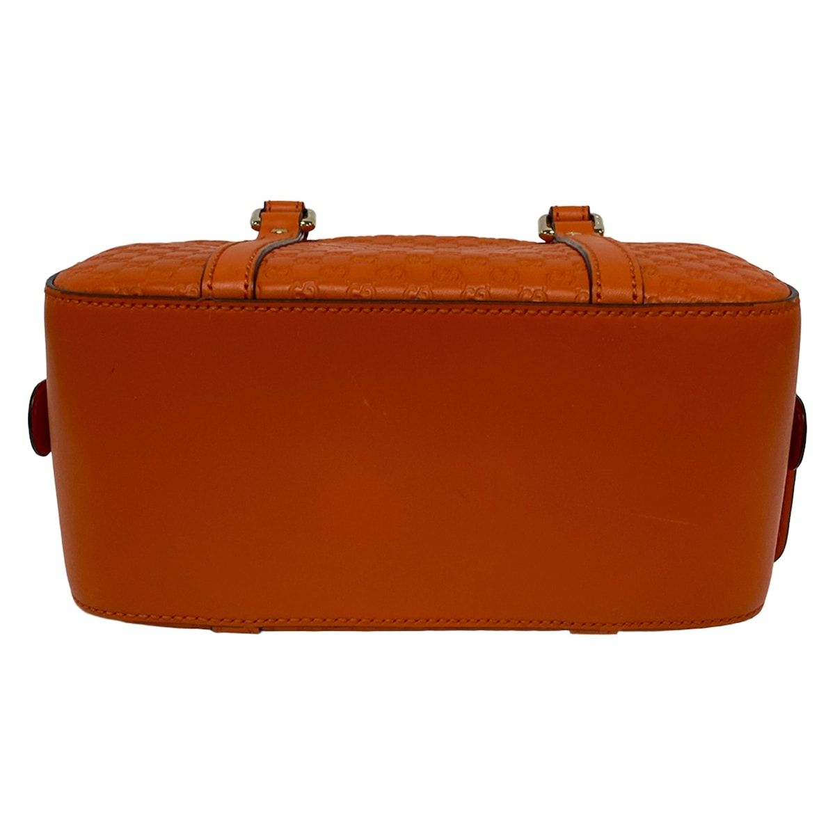 Gucci Handbag Micro Guccissima Orange Leather — view 5