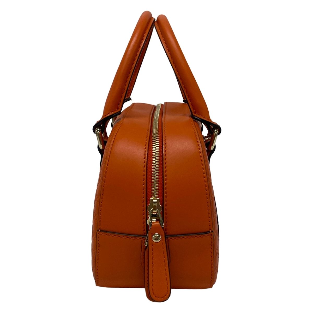 Gucci Handbag Micro Guccissima Orange Leather — view 2