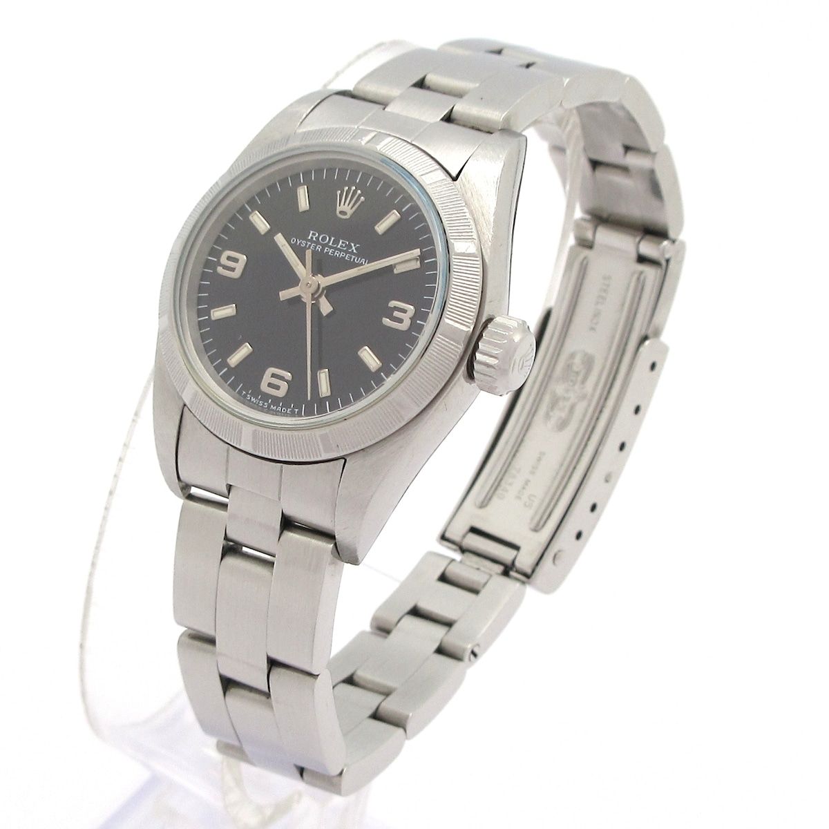 Rolex Watch Oyster Perpetual Black — view 2