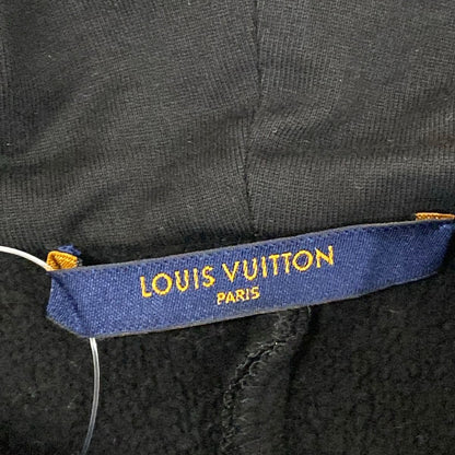 Louis Vuitton Hoodie XL Rle Black Monogram Pattern Cotton — view 3