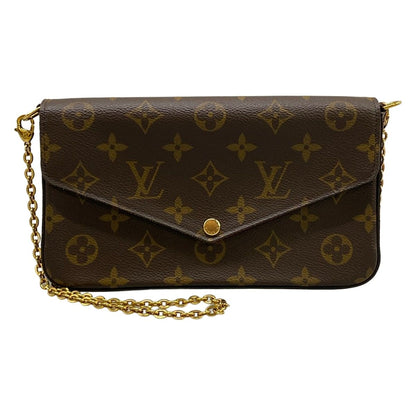 Louis Vuitton Wallet Monogram Pochette Felicity Chain