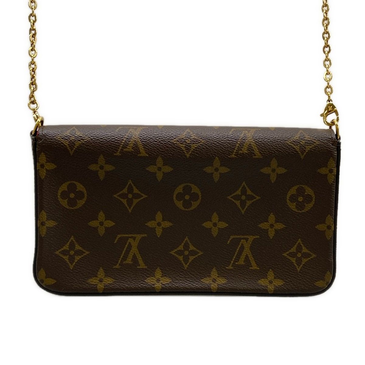 Louis Vuitton Wallet Monogram Pochette Felicity Chain — view 2