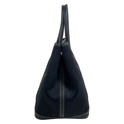 Hermes Tote Garden Party PM Black Silver — view 2