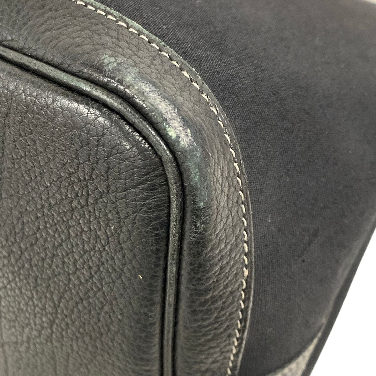 Hermes Tote Garden Party PM Black Silver — view 6