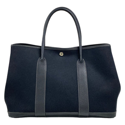 Hermes Tote Garden Party PM Black Silver — view 3