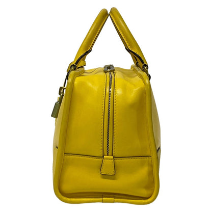Loewe Handbag Amazona 400 Yellow Leather — view 4