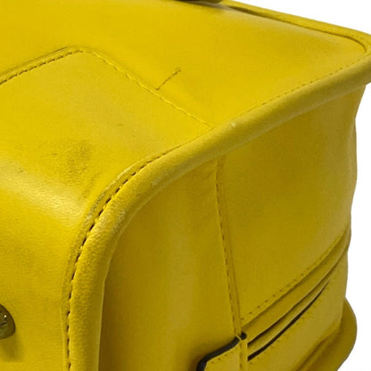 Loewe Handbag Amazona 400 Yellow Leather — view 6