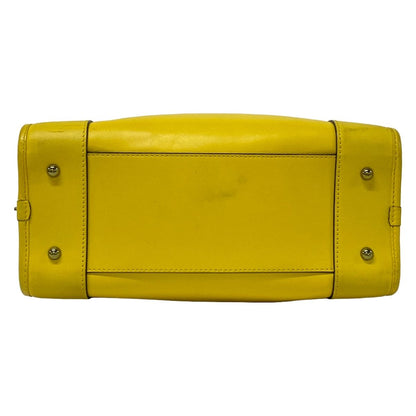 Loewe Handbag Amazona 400 Yellow Leather — view 5