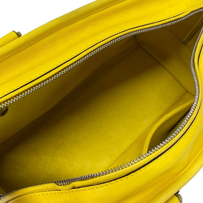 Loewe Handbag Amazona 400 Yellow Leather — view 7