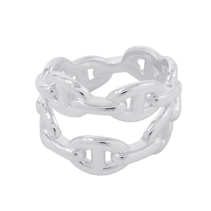 Hermes Ring Chaine D'ancre Double Row