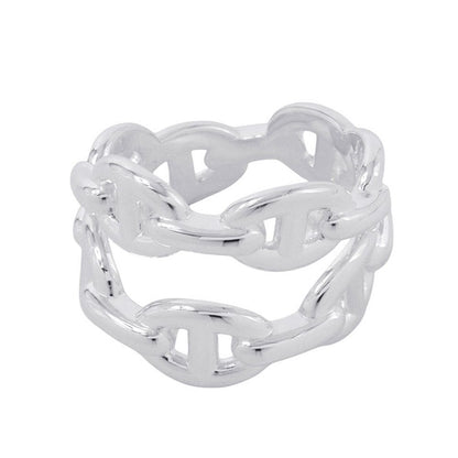 Hermes Ring Chaine D'ancre Double Row