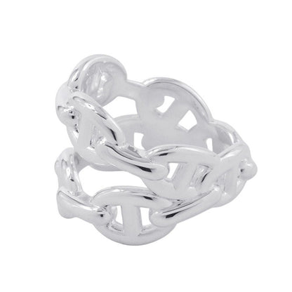 Hermes Ring Chaine D'ancre Double Row — view 2