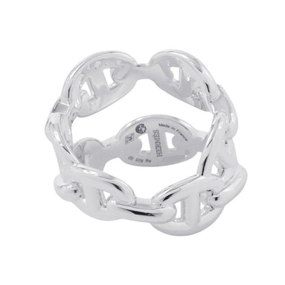 Hermes Ring Chaine D'ancre Double Row — view 3