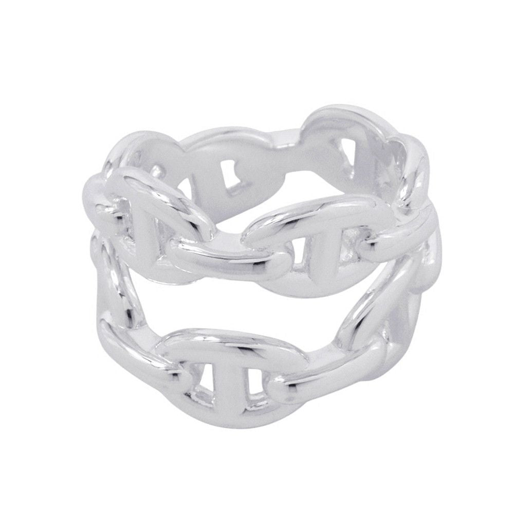 Hermes Ring Chaine D'ancre Double Row
