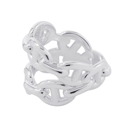 Hermes Ring Chaine D'ancre Double Row — view 2
