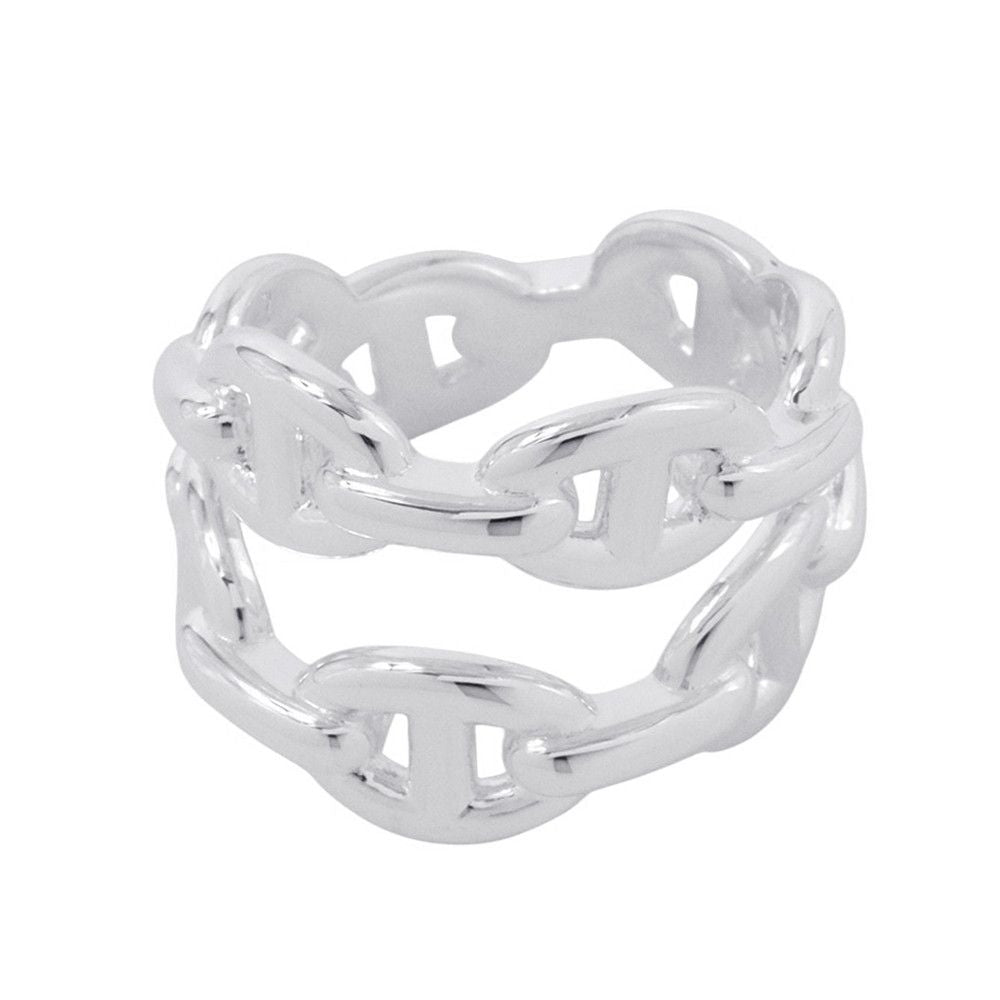 Hermes Ring Chaine D'ancre Double Row