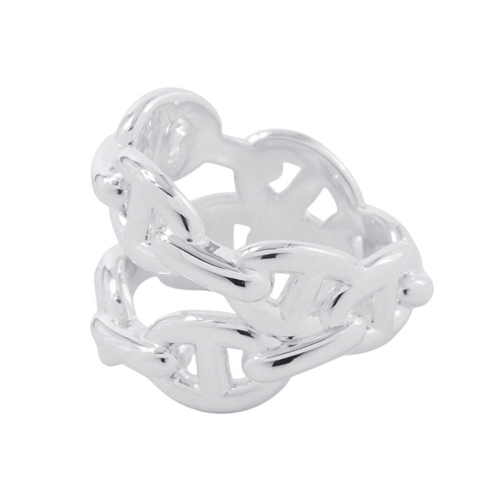 Hermes Ring Chaine D'ancre Double Row — view 2