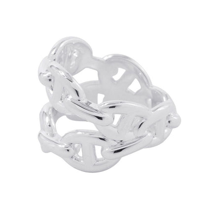 Hermes Ring Chaine D'ancre Double Row — view 2