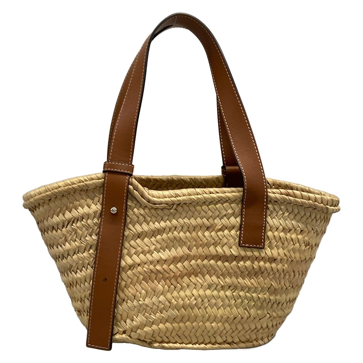 Loewe Tote Basket Beige Brown Leather — view 3