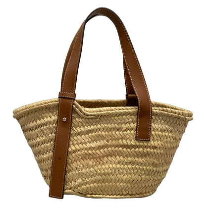 Loewe Tote Basket Beige Brown Leather — view 3
