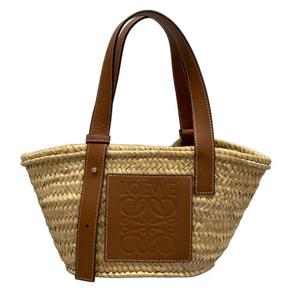 Loewe Tote Basket Beige Brown Leather