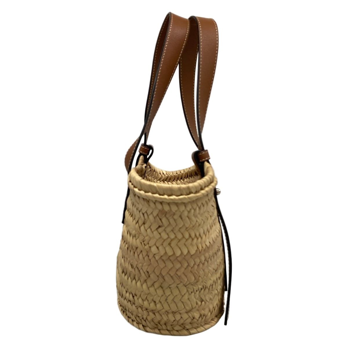 Loewe Tote Basket Beige Brown Leather — view 2