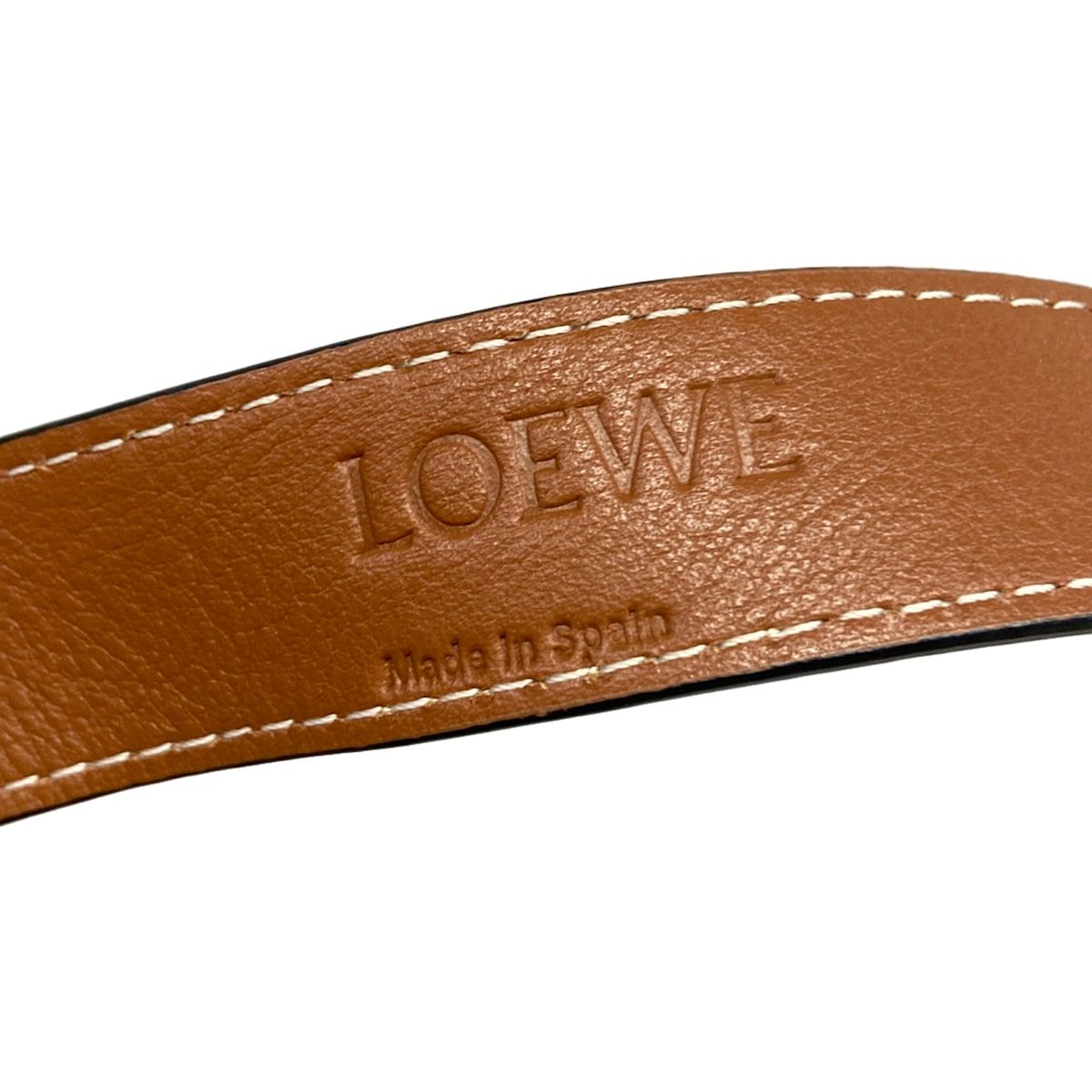 Loewe Tote Basket Beige Brown Leather — view 8