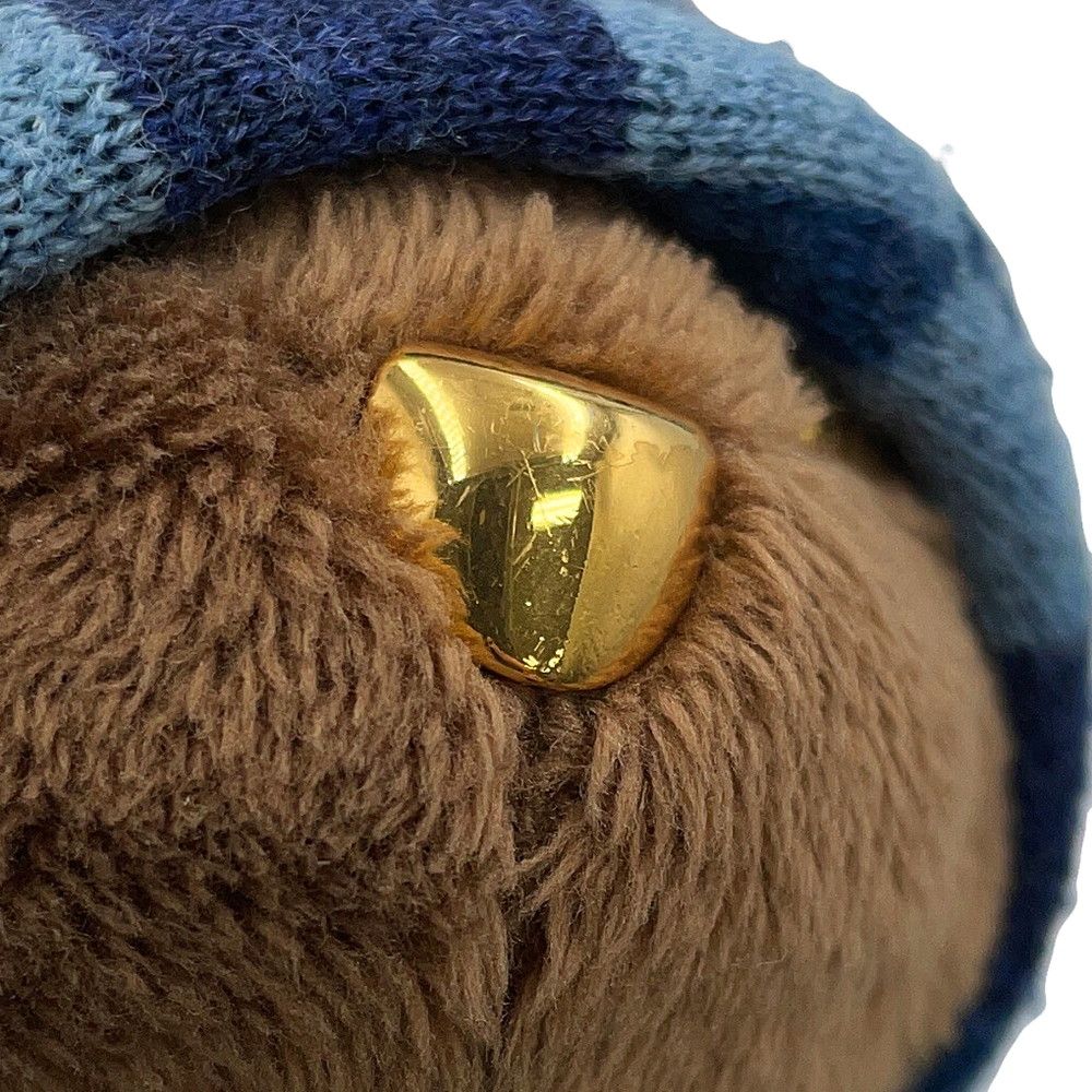 Louis Vuitton Bag Charm LV Bear Faux Fur Black — view 7