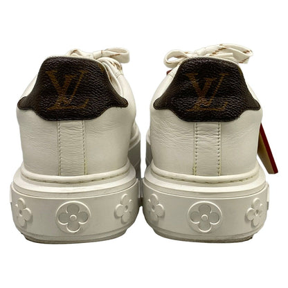 Louis Vuitton Sneakers 36 White Beige Leather — view 6