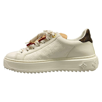 Louis Vuitton Sneakers 36 White Beige Leather — view 3